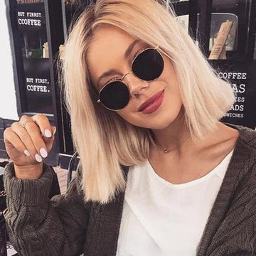 Classic Small Frame Mirror Sunglasses