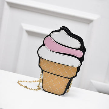 Ice Cream - cupcake Shoulder Bags